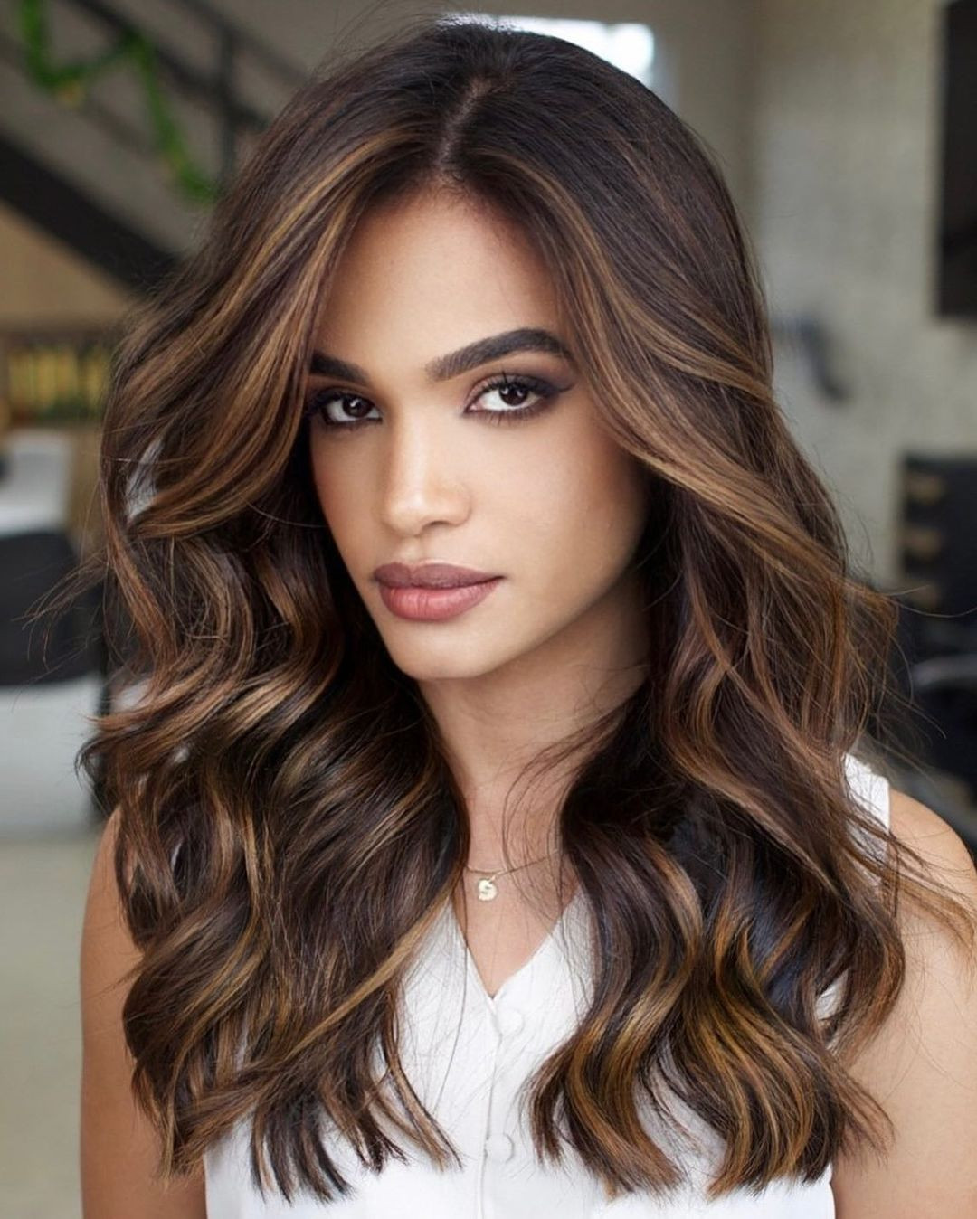 Visual Idea Visual Idea — Hair Color for Olive Skin Brown Eyes
