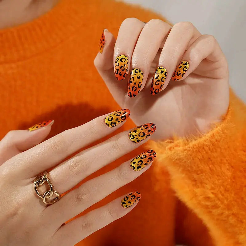 Leopard Print Visual Idea — Animal Print Nails