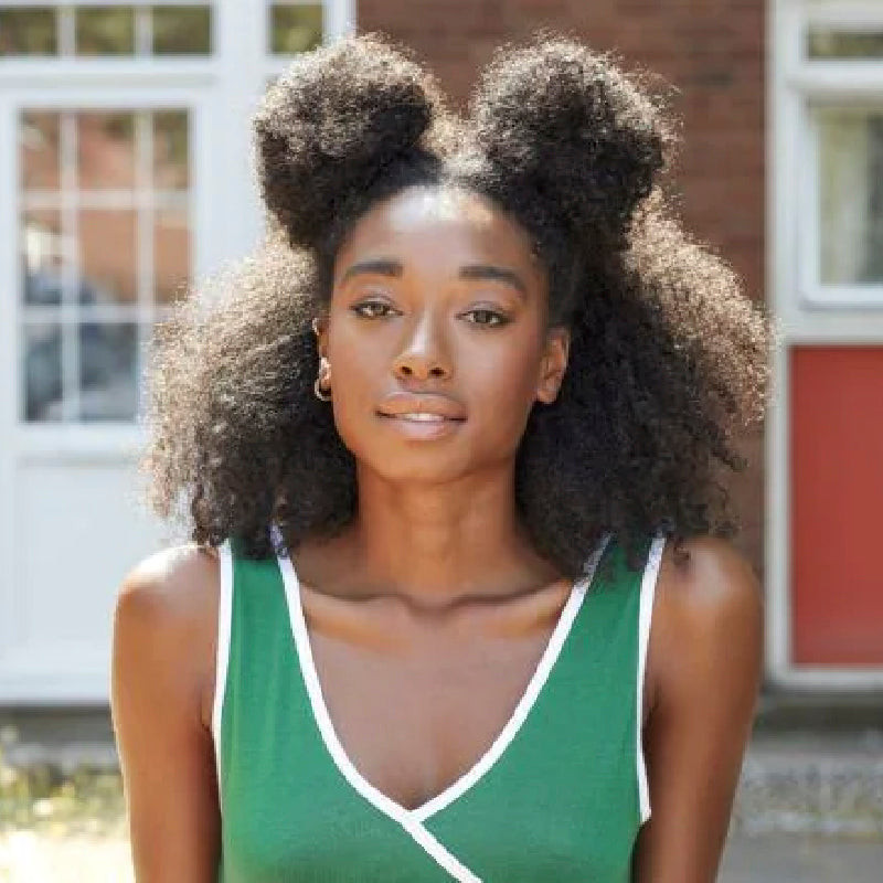 Black Visual Idea — Space Buns Natural Hair
