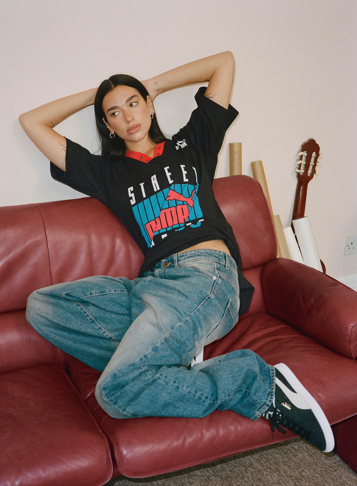 Graphic Tee and Wide-Leg Jeans Graphic Tee and Wide-Leg Jeans — Blokecore Outfits