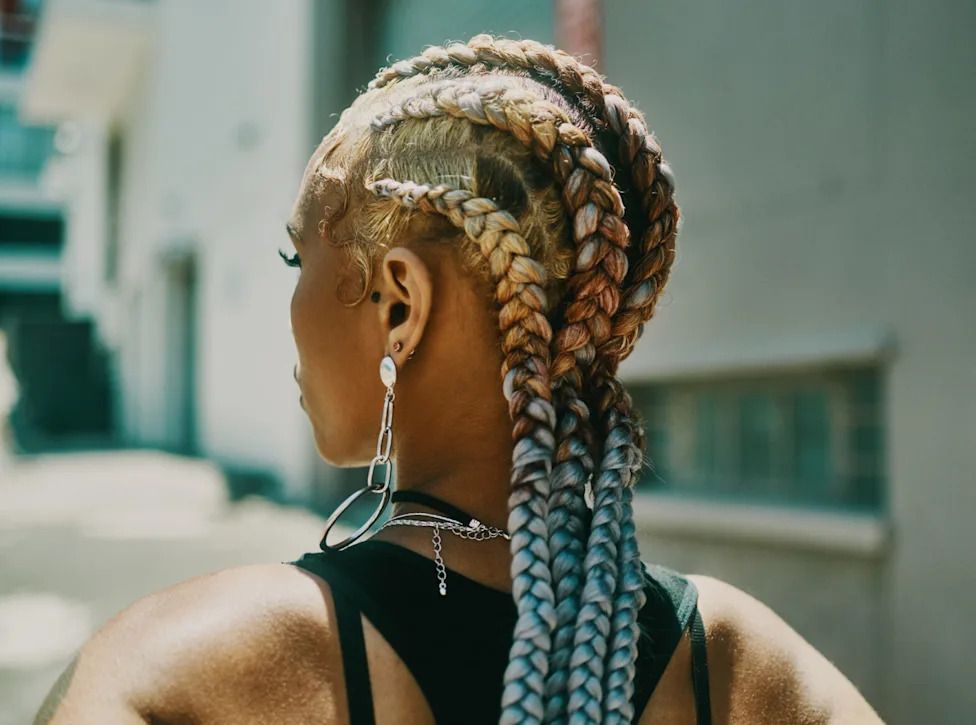 Blonde Braids with Brown Undertones — Travel Hairstyles