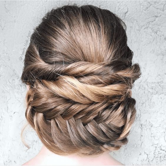 No Bangs Visual Idea No Bangs Visual Idea — Wedding Hairstyles for Medium Hair