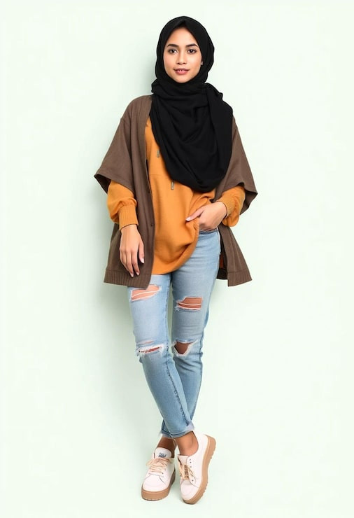 Sneakers Outfit Idea — Hijab Outfits