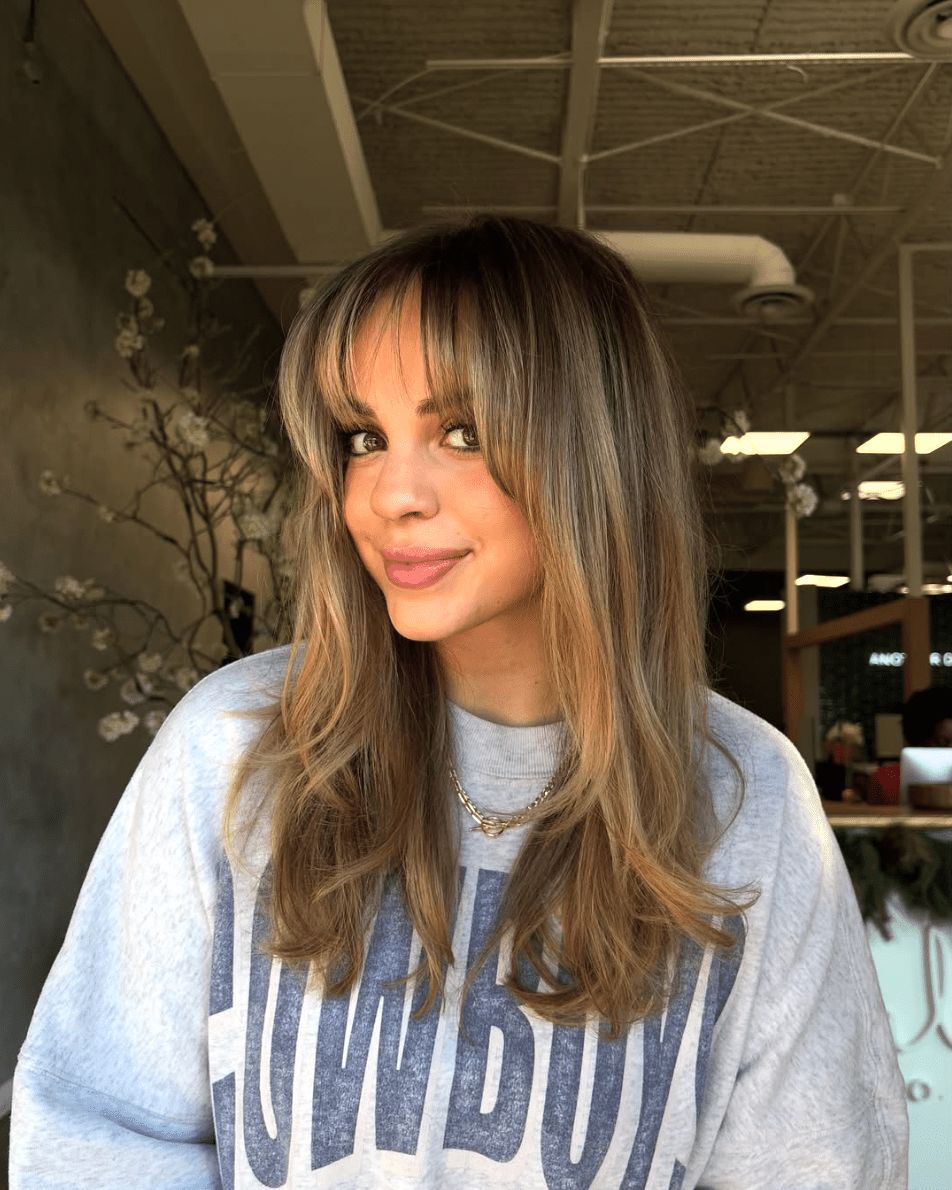 Ash Brown With Subtle Pinkish Highlights Visual Idea — Long Haircuts