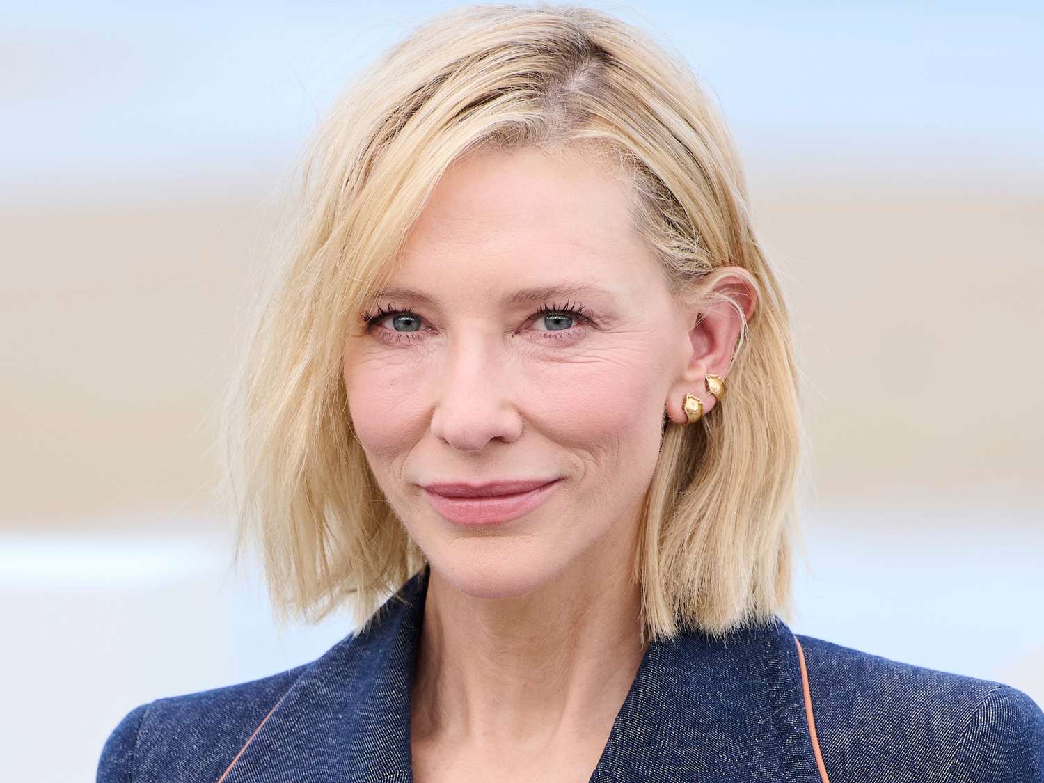 Straight Ash Blonde Bob With Tucked Ends Straight Ash Blonde Bob With Tucked Ends — Hairstyles for Women Over 50