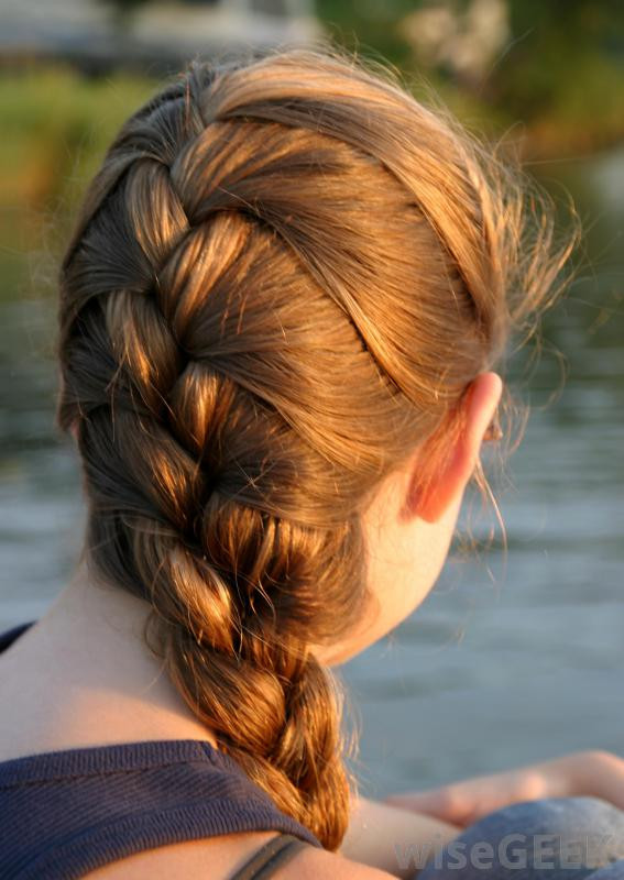 French Braid to Regular Braid — Gymnastics Hairstyles