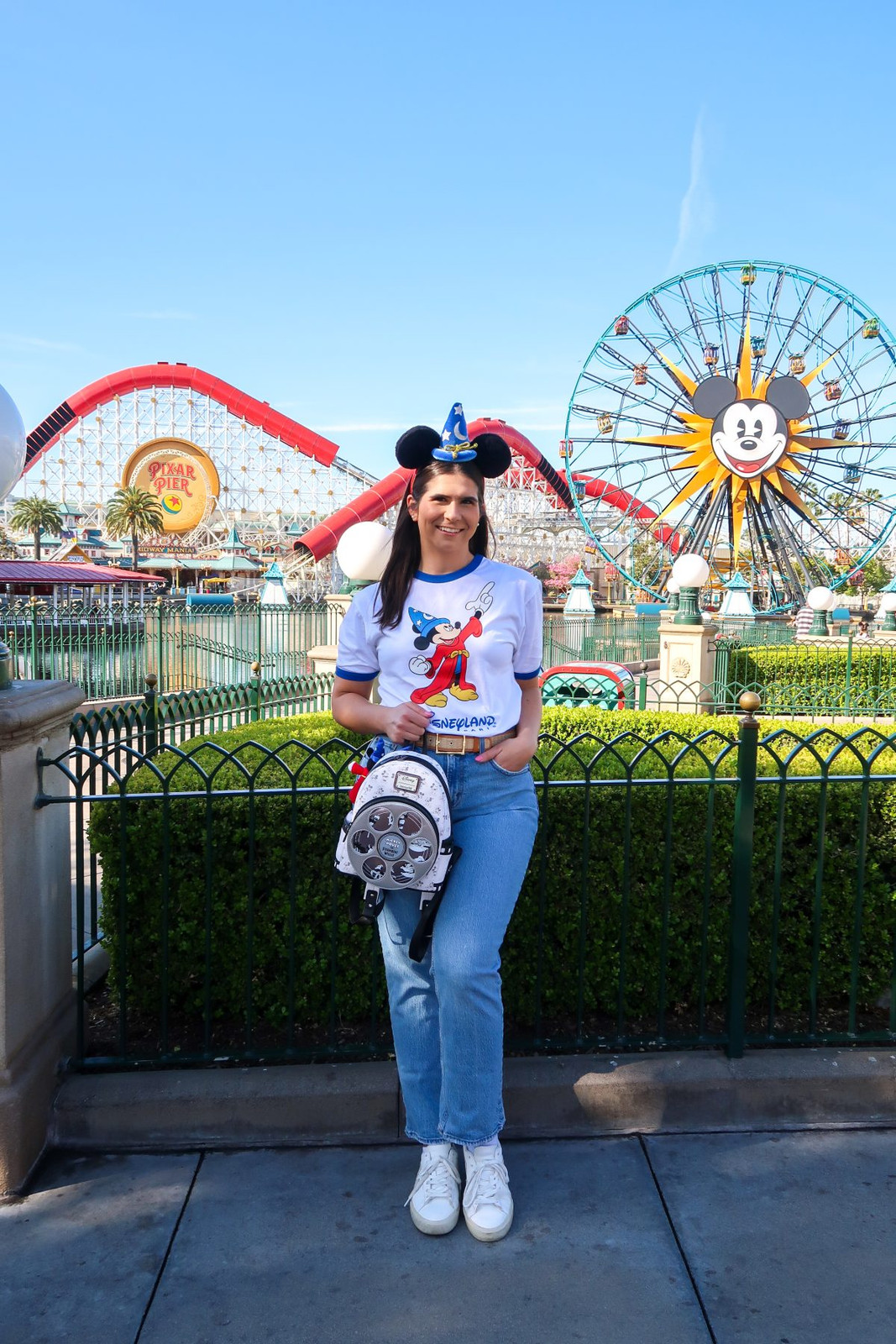 Classic Disney Graphic Tee with Denim — Theme Park Outfits
