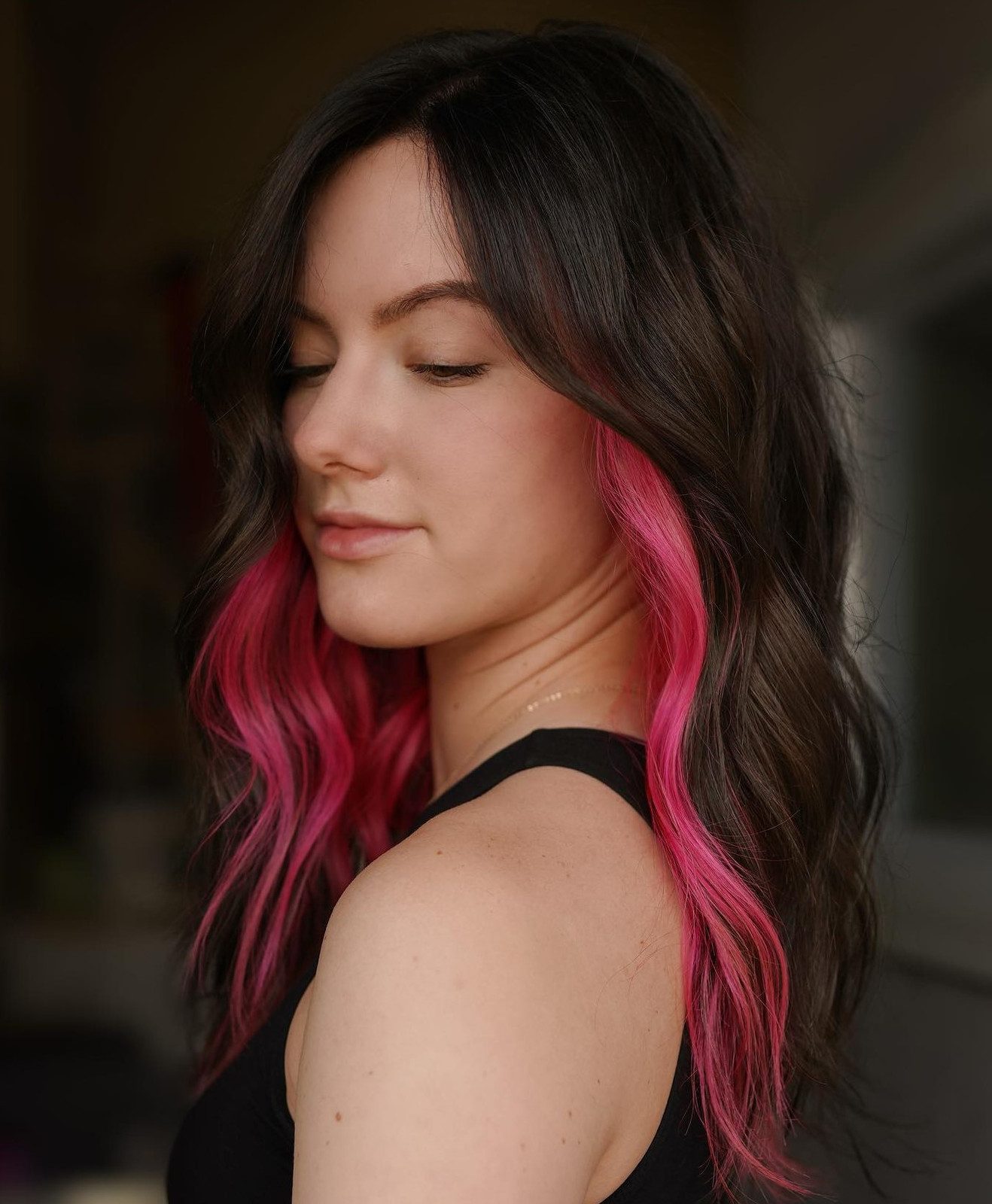 Mid-Back Visual Idea Mid-Back Visual Idea — Pink Highlights