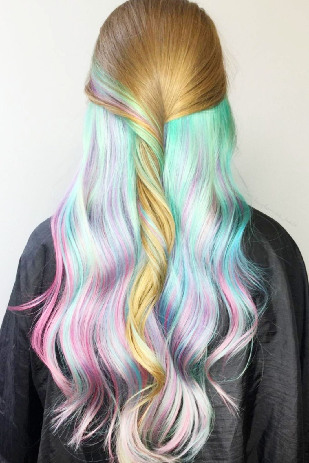 No Bangs Visual Idea No Bangs Visual Idea — Mermaid Hair