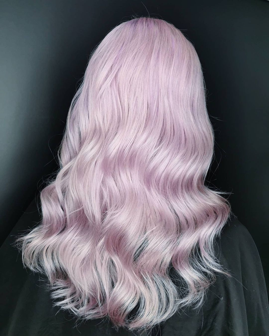 Uniform Pastel Lavender Waves Uniform Pastel Lavender Waves — Lavender Hair