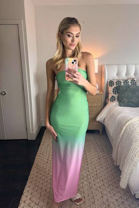 Ombre Maxi Dress for a Chic Evening Resort Look — Bahamas Outfits