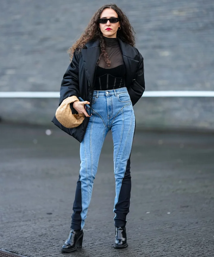 Night Out Edgy Casual Outfit Idea — Skinny Jeans Outfits