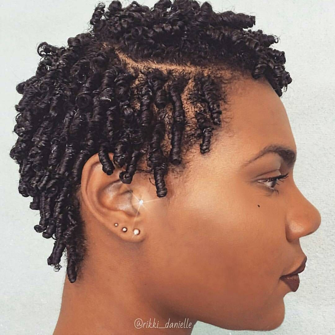 Sharp Side Part Finger Coils