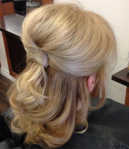 Visual Idea Visual Idea — Half Up Half Down Wedding Hair