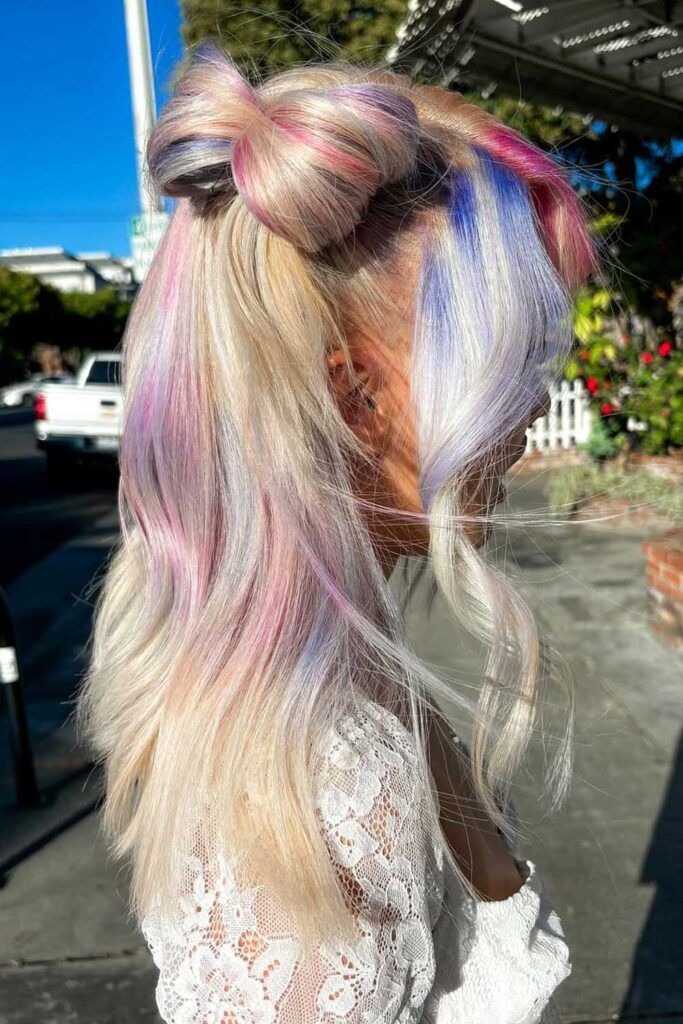 Layers Visual Idea Layers Visual Idea — Pastel Rainbow Hair