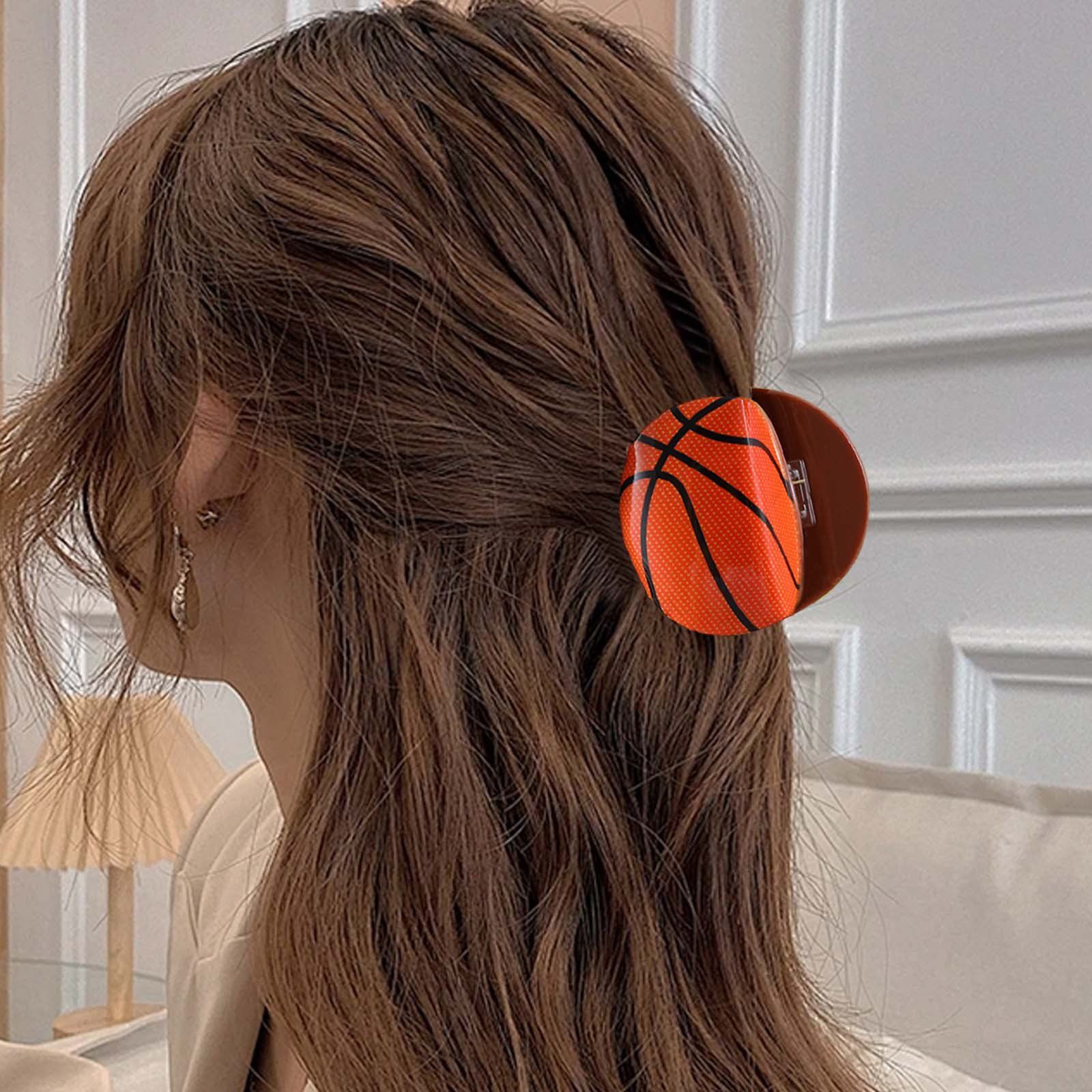 Wavy Bob With Basketball Hair Clip — Basketball Hairstyles