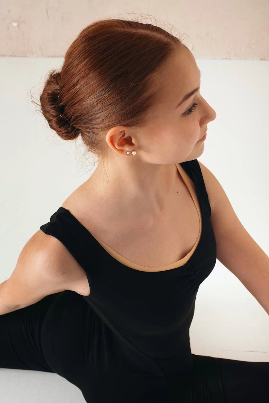 Hair Ends Tucked Into Bun Visual Idea Hair Ends Tucked Into Bun Visual Idea — Dance Competition Hairstyles