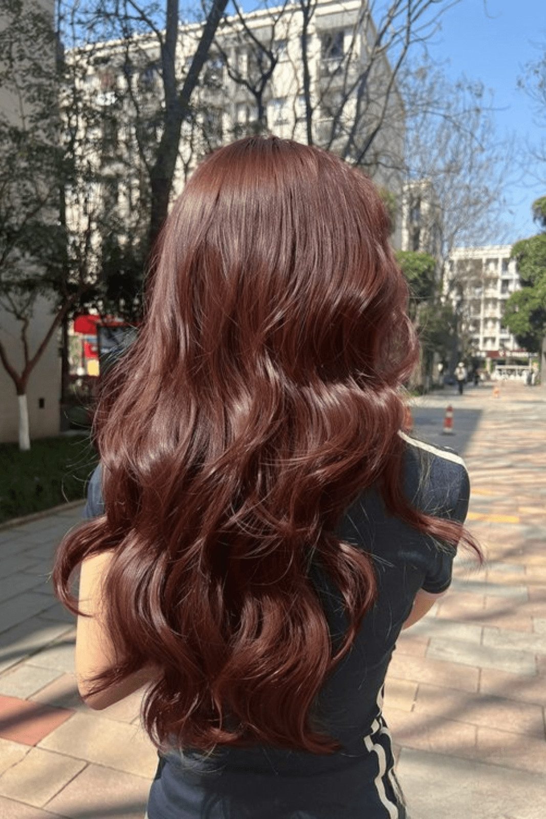 Dark Auburn Visual Idea — Brunette Hair Colors