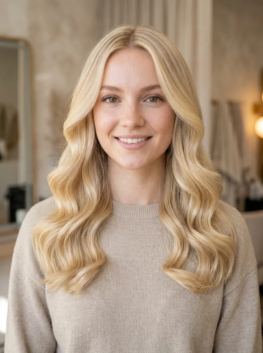 Creamy Polished Blowout Creamy Polished Blowout — Butter Blonde