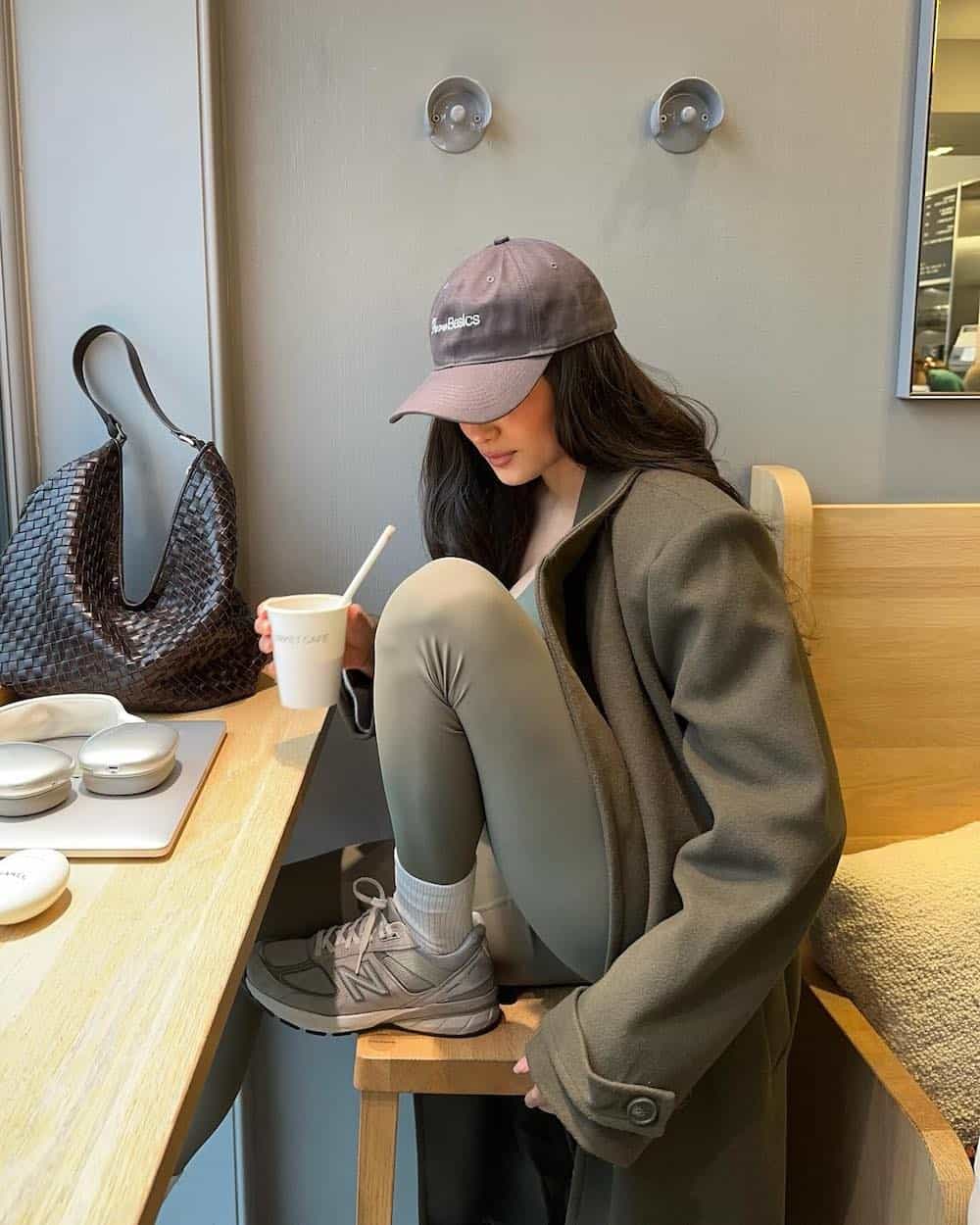 Monochromatic Comfort: New Balance with Olive Tones Monochromatic Comfort: New Balance with Olive Tones — New Balance Outfits