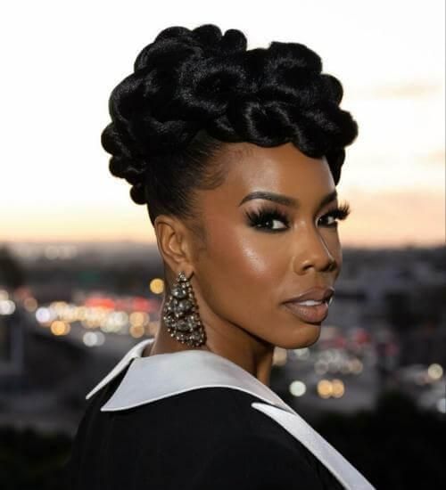 Intricate Braided Updo — Prom Hairstyles for Black Women