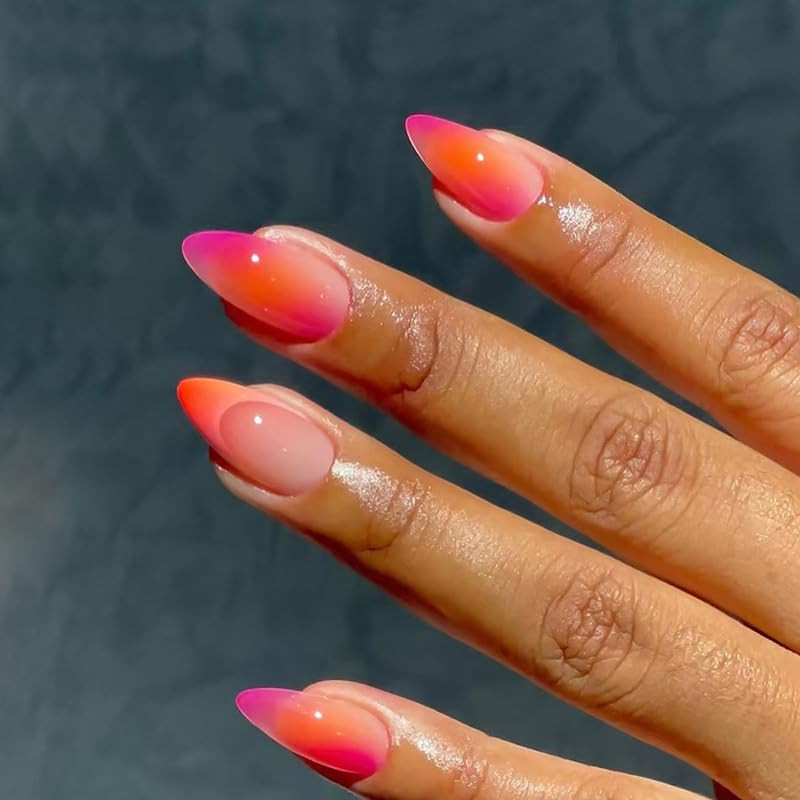 Summer Visual Idea Summer Visual Idea — Sunset Nails