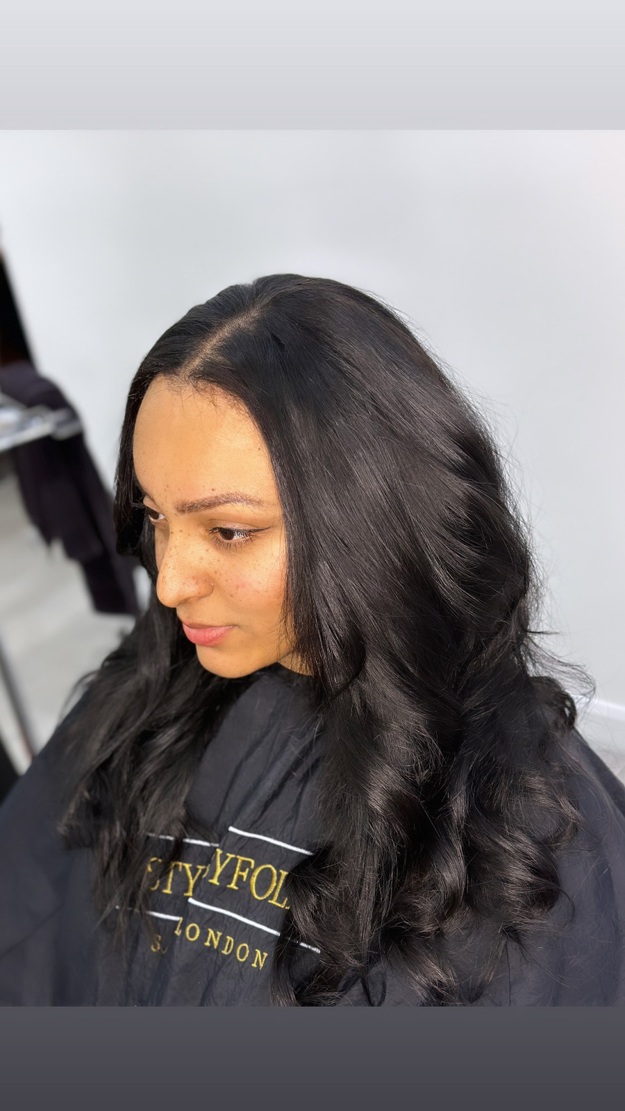 Loose Waves With Natural Leave Out Blend Loose Waves With Natural Leave Out Blend — Sew In with Leave Out