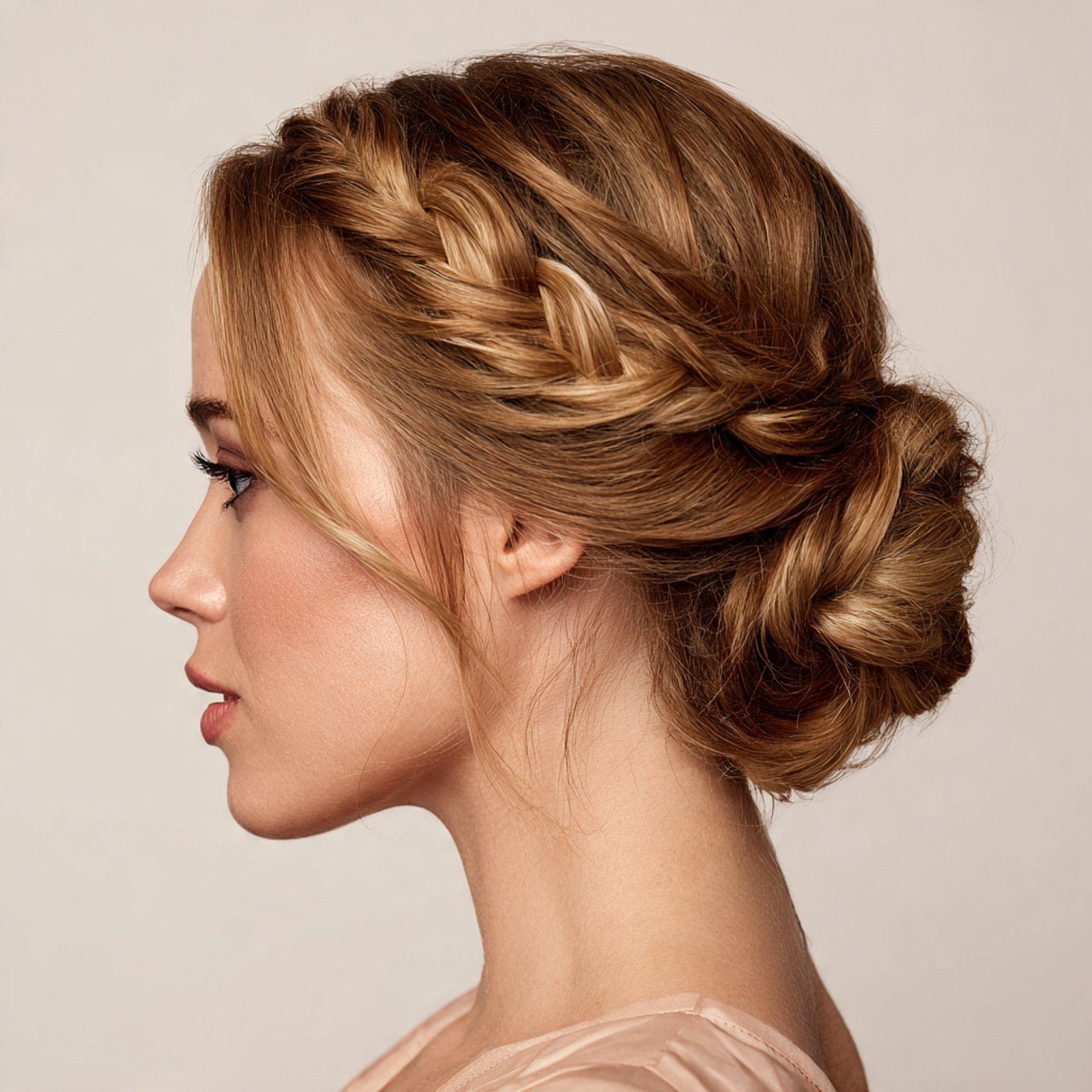 Romantic Braided Updo — Braided Bun