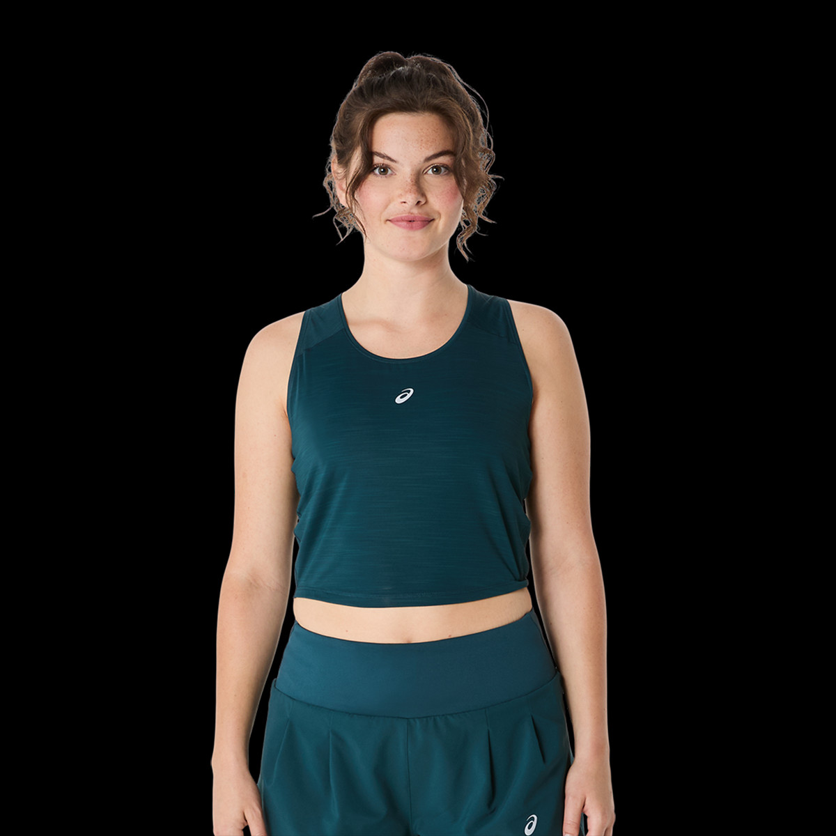 Coordinated Teal Asics Set for Athleisure — Asics Outfits