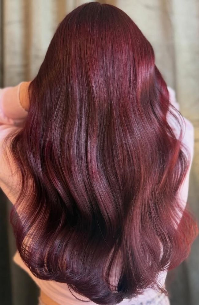 Middle Visual Idea Middle Visual Idea — Red Brown Hair
