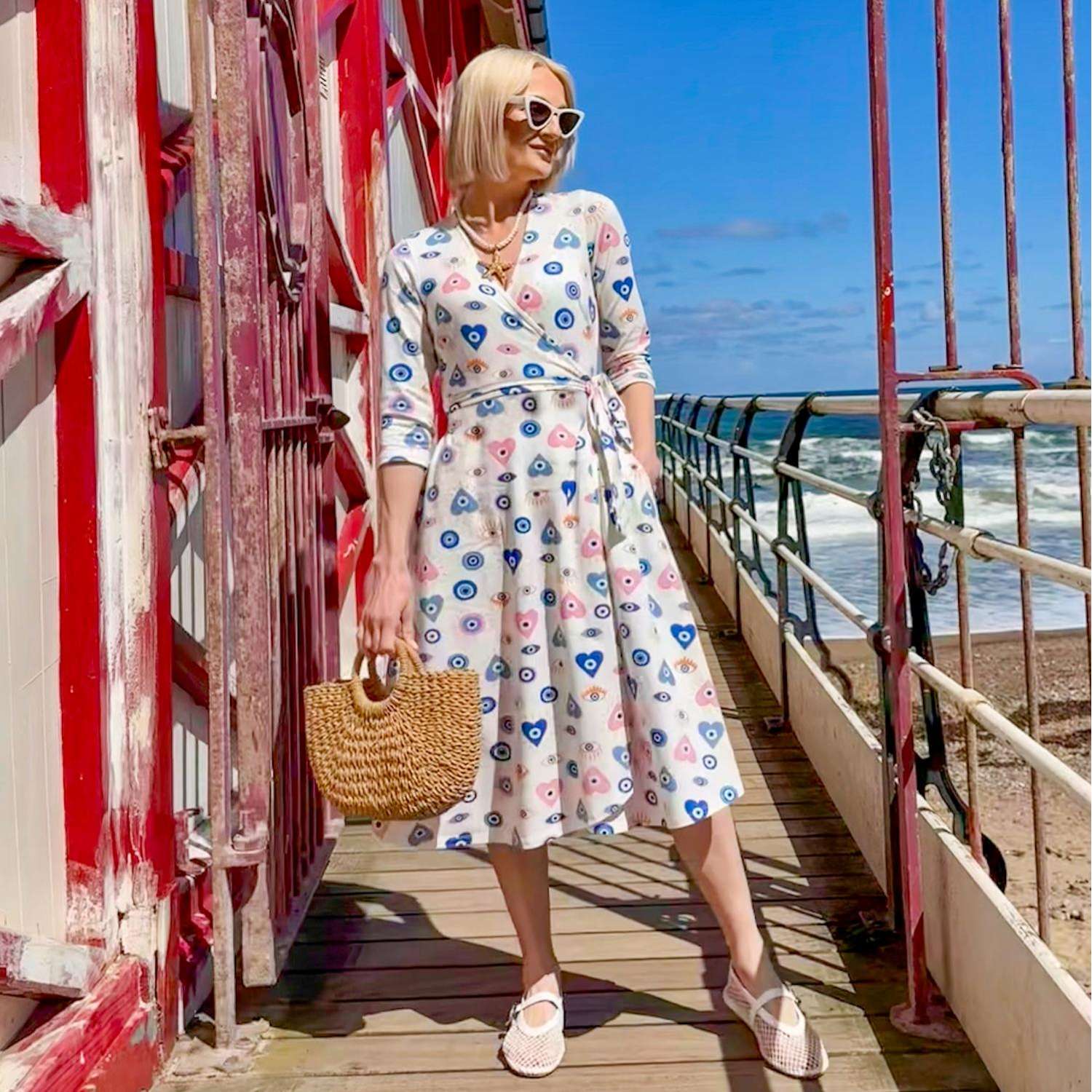 Casual Daytime Outfit Idea Casual Daytime Outfit Idea — Wrap Dresses