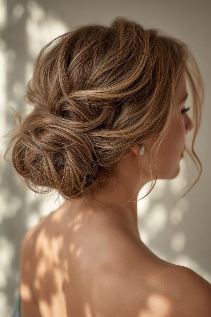 Updo Visual Idea — Prom Hairstyles for Medium Hair