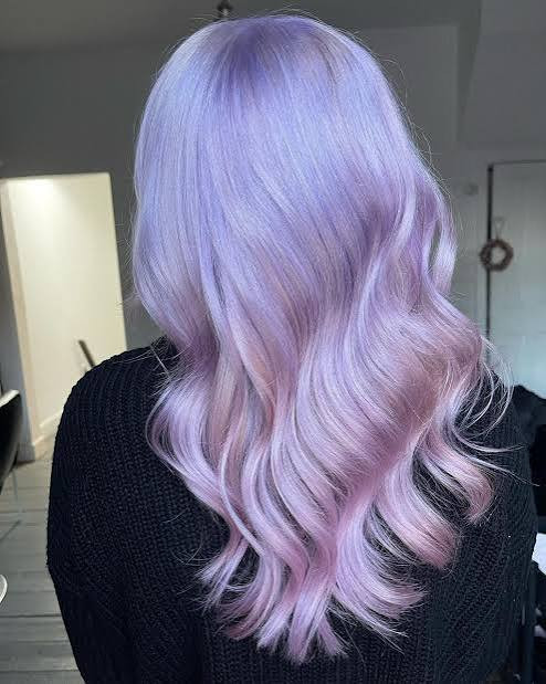 Pastel Lilac Pinkish Gradient — Lilac Hair