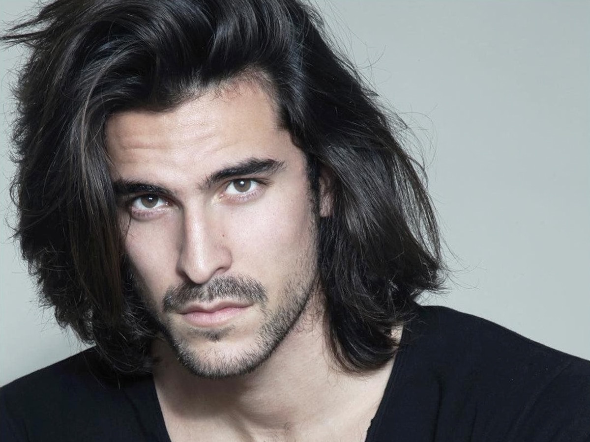 Extreme Length Fine Straight Hair — Long Hairstyles for Men