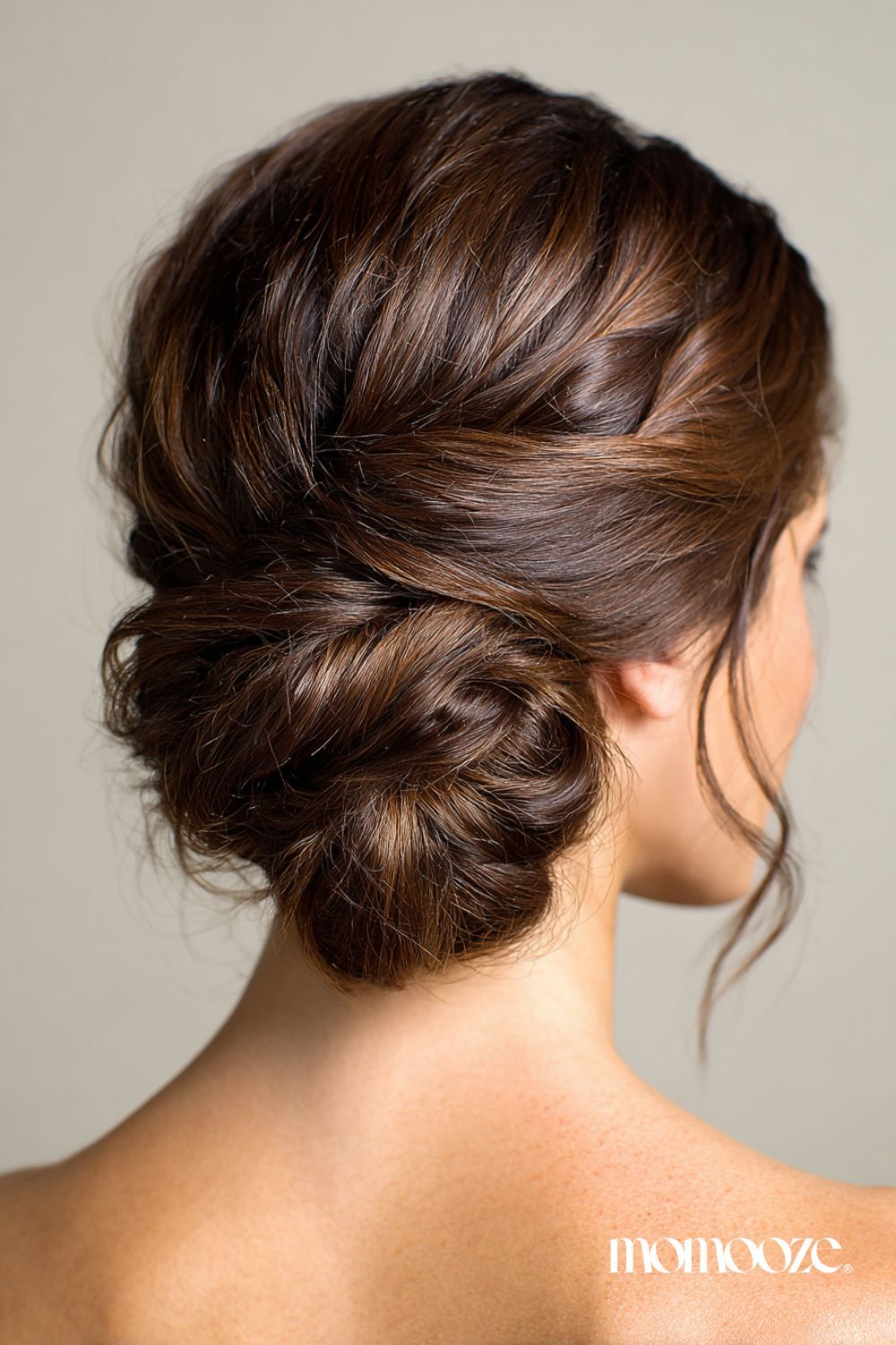 Dark Brown Visual Idea — Baby Shower Hairstyles