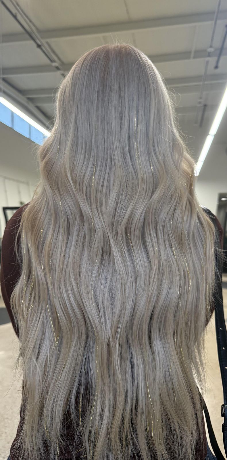 Ash Blonde Visual Idea — Hair Tinsel