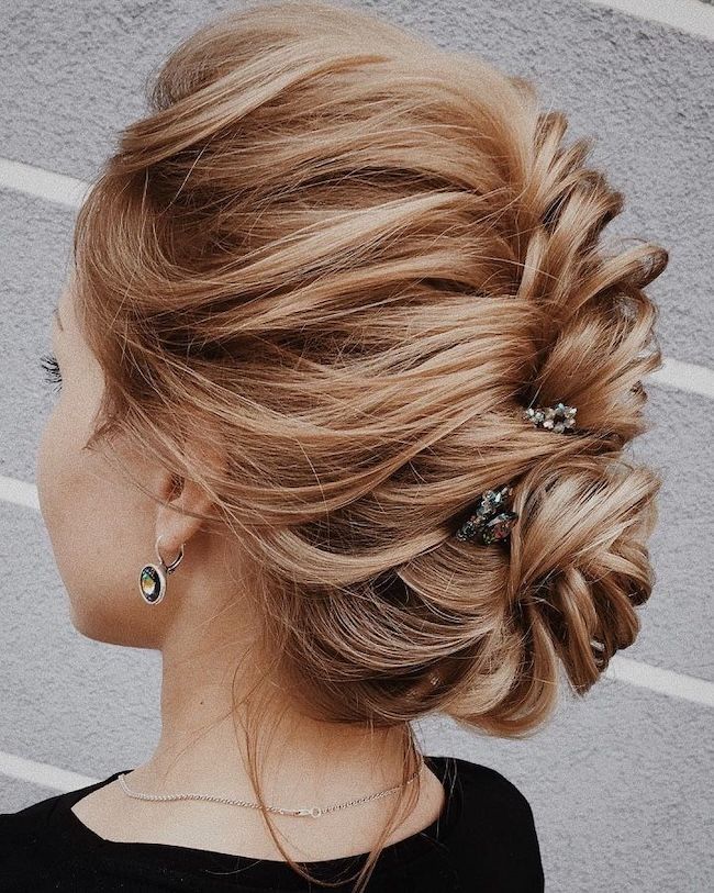Ash Blonde Twisted Updo — Vintage Wedding Hairstyles
