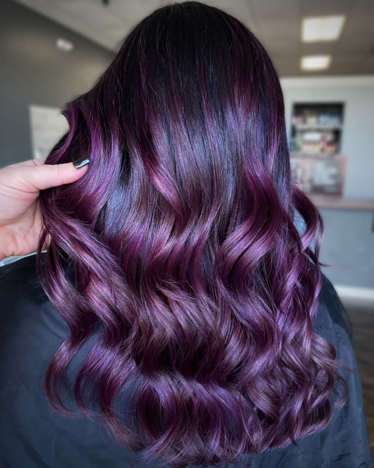 Visual Idea — Purple Hair