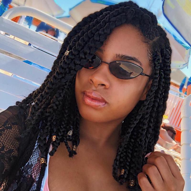 Box Braids Visual Idea — Bob Braids