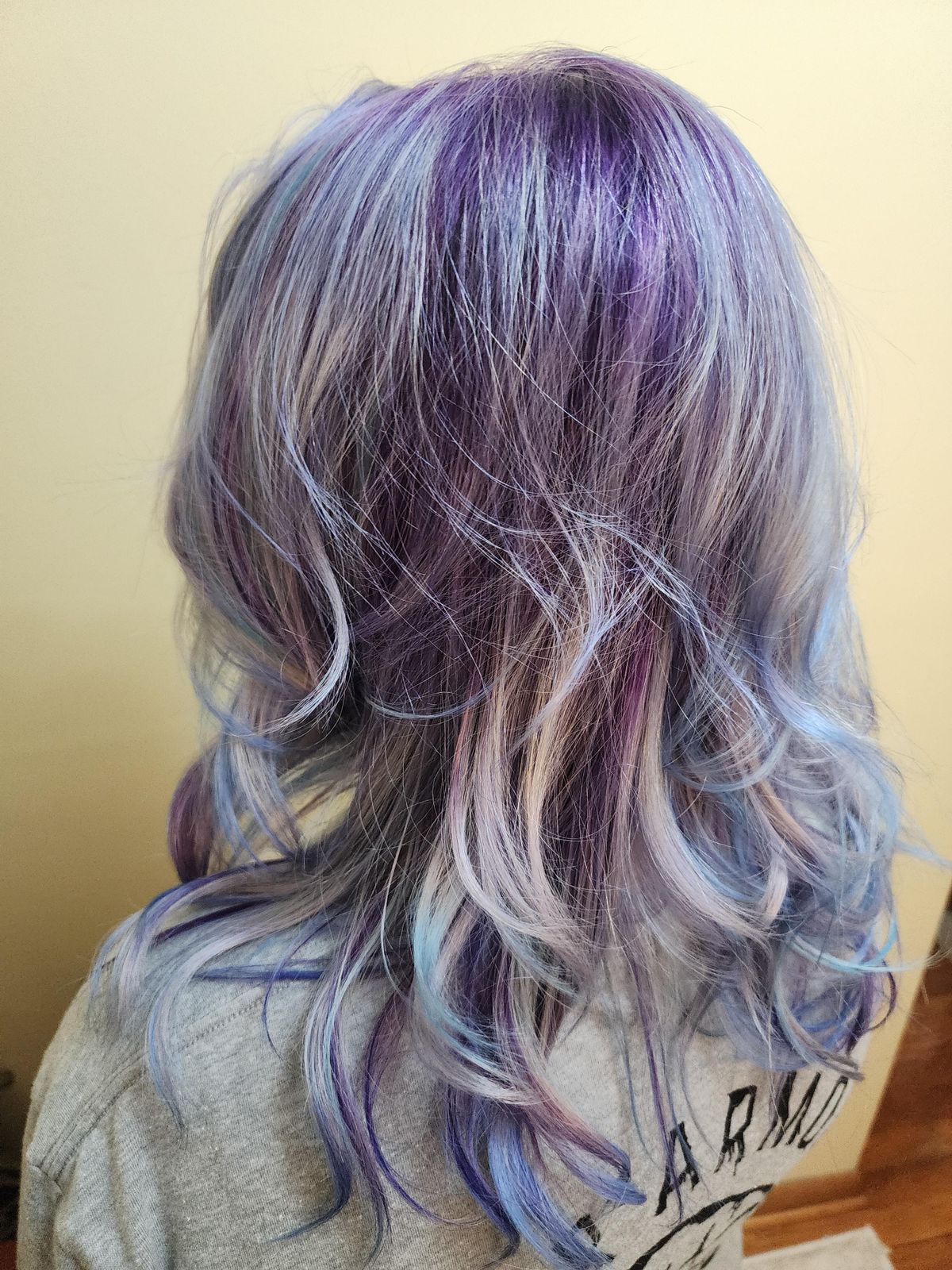 Shoulder Layered Galaxy Blend Shoulder Layered Galaxy Blend — Galaxy Hair