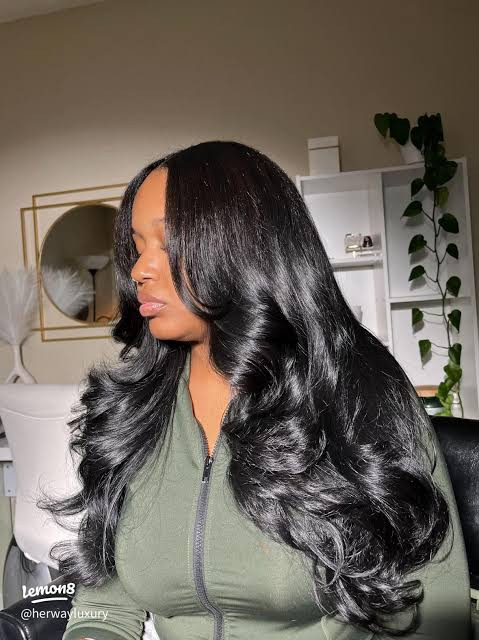 Long Dark Brown Heavy Layers Curls Long Dark Brown Heavy Layers Curls — Curly Sew In
