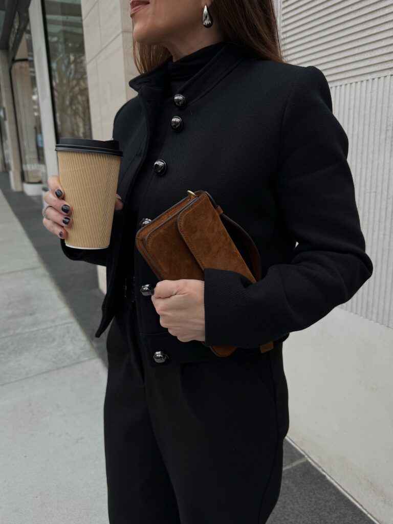 Brown Suede Clutch for Casual Outings Brown Suede Clutch for Casual Outings — Coach Bag Outfits