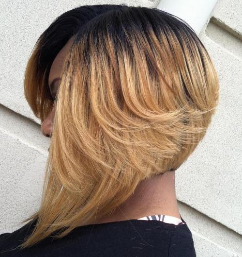 Black With Blonde Highlights Visual Idea Black With Blonde Highlights Visual Idea — Sew In Bob