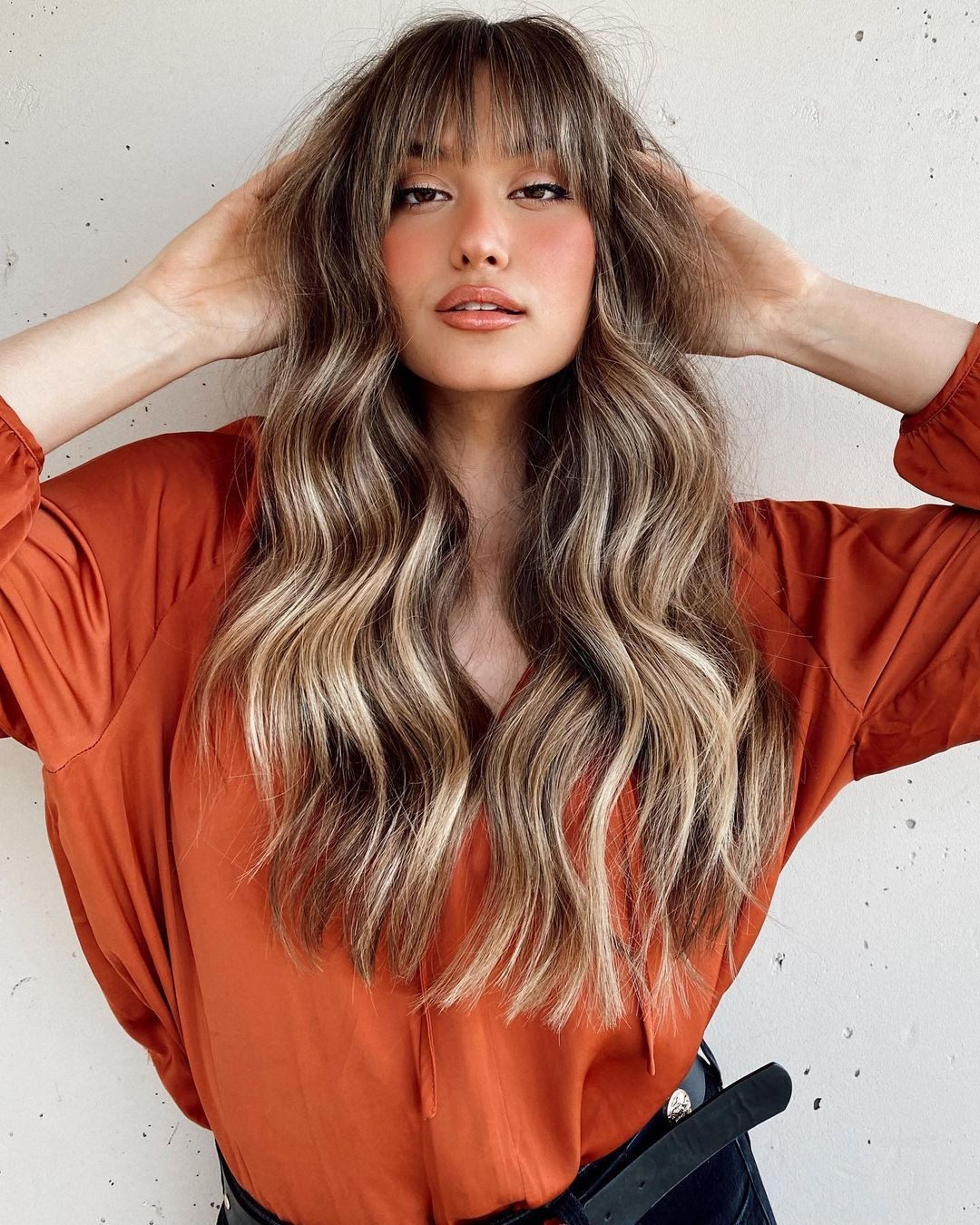 Collarbone Visual Idea — Bronde Hair