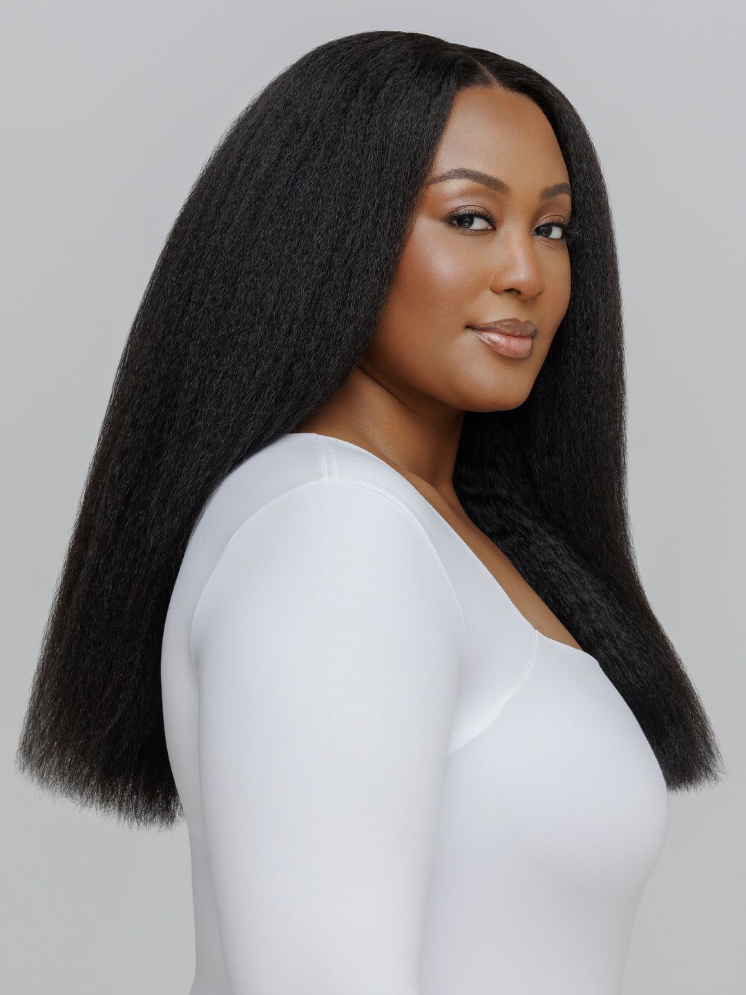 Mid-Back Length Voluminous Blowout Mid-Back Length Voluminous Blowout — Blowout Natural Hair