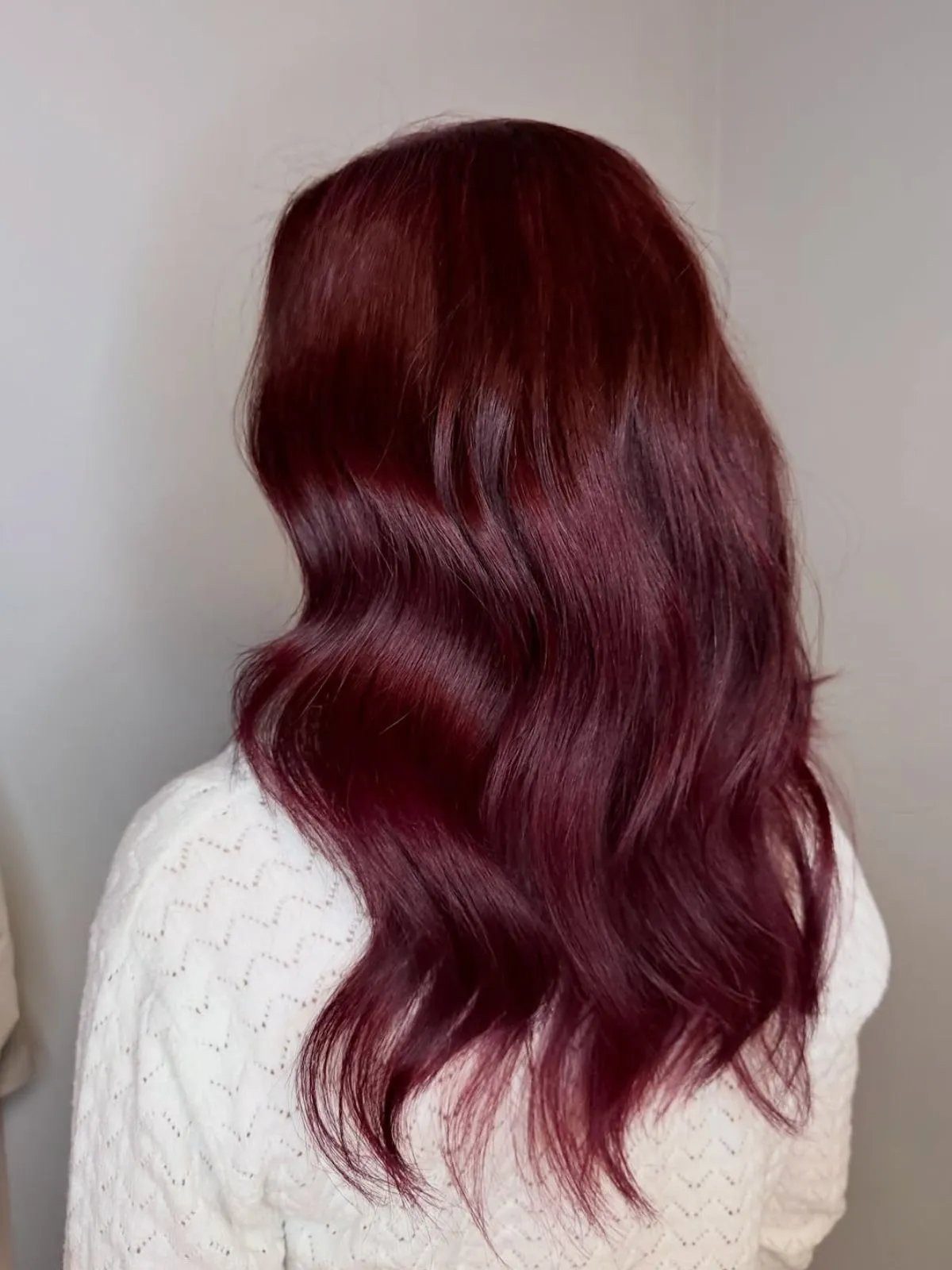 Deep Red Wine Shade — Red Hair Colors