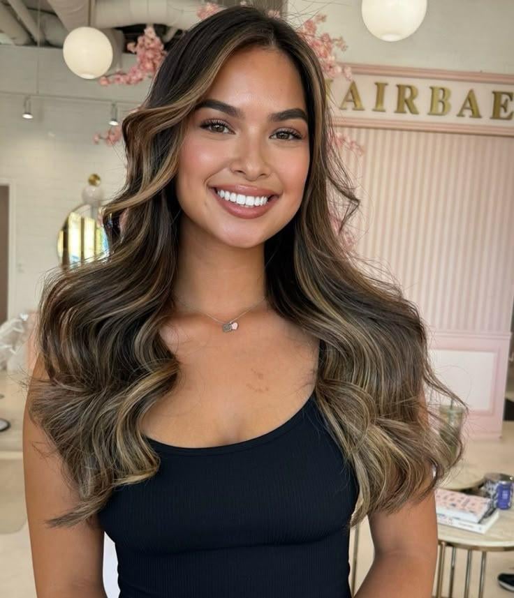 Long Visual Idea Long Visual Idea — Honey Balayage