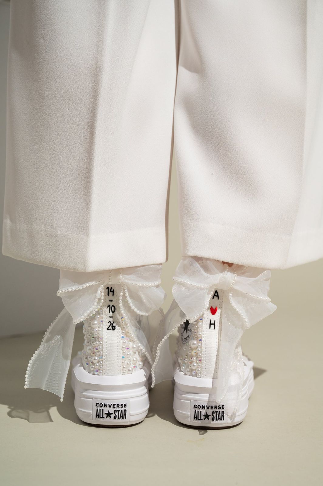 Embellished Detail Embellished Detail — High Top Converse Outfits