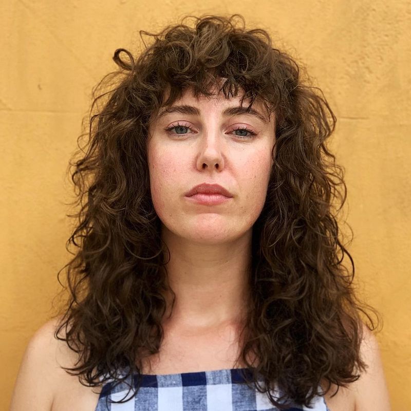 Shoulder Visual Idea — Natural Hair with Bangs