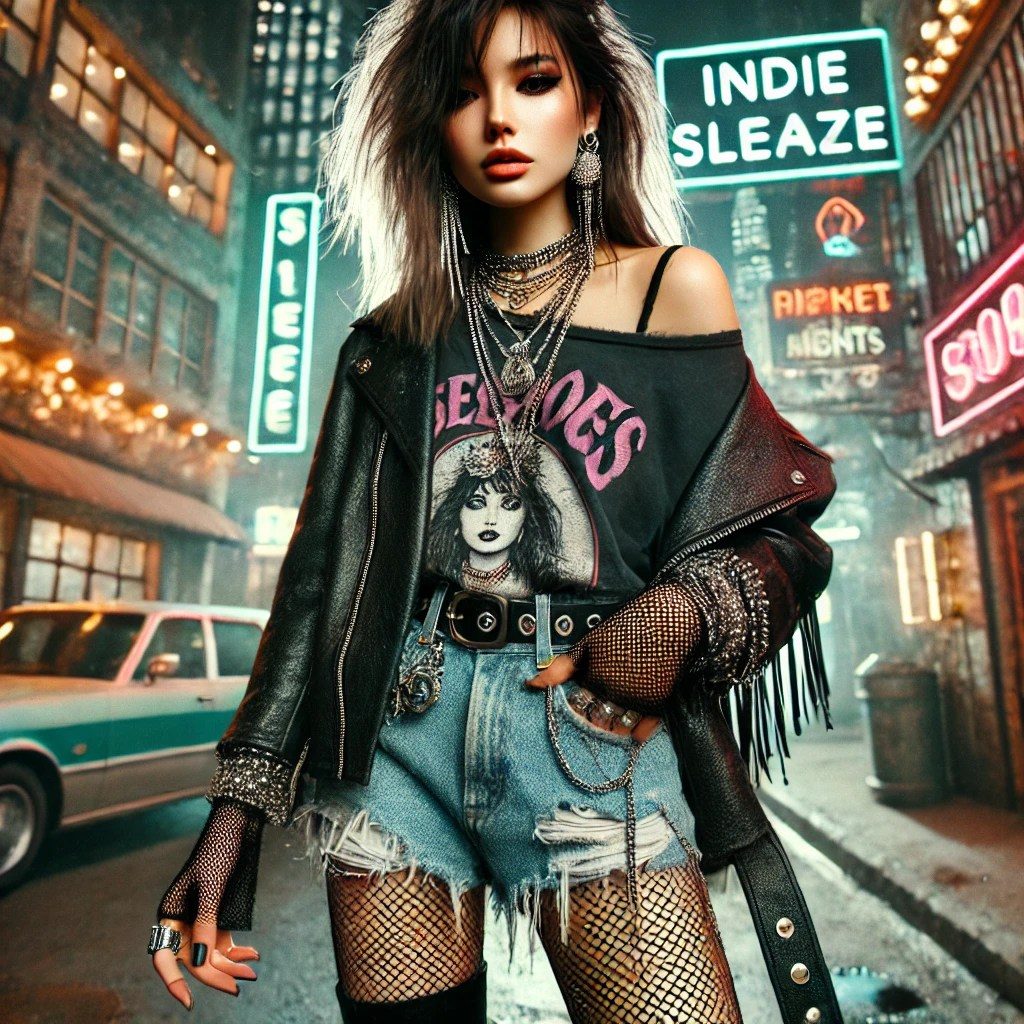 Indie Sleaze Fashion - Revival of Messy, Eclectic Cool - Rave Hackers